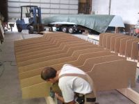 Mallenkonstruktion für ein Deckshaus